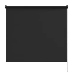 Rullegardin lysdæmpende sort 140 x 250 cm