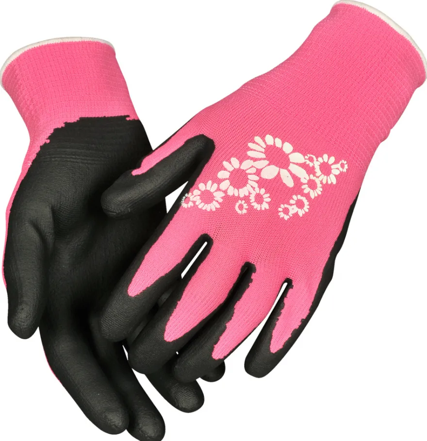 Safe-On Garden handsker pink str. 7