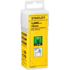 Stanley hæfteklammer type G 10 mm 1000 stk.