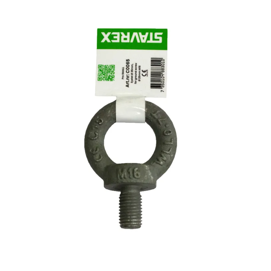 Stavrex øjebolt Ø35 mm M16