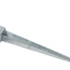 Stolpespyd galvaniseret 76 x 76 x 750 mm