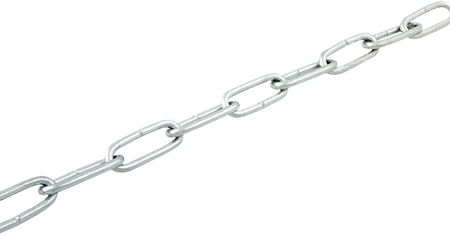 Svejst langleddet kæde 3 mm x 2 meter