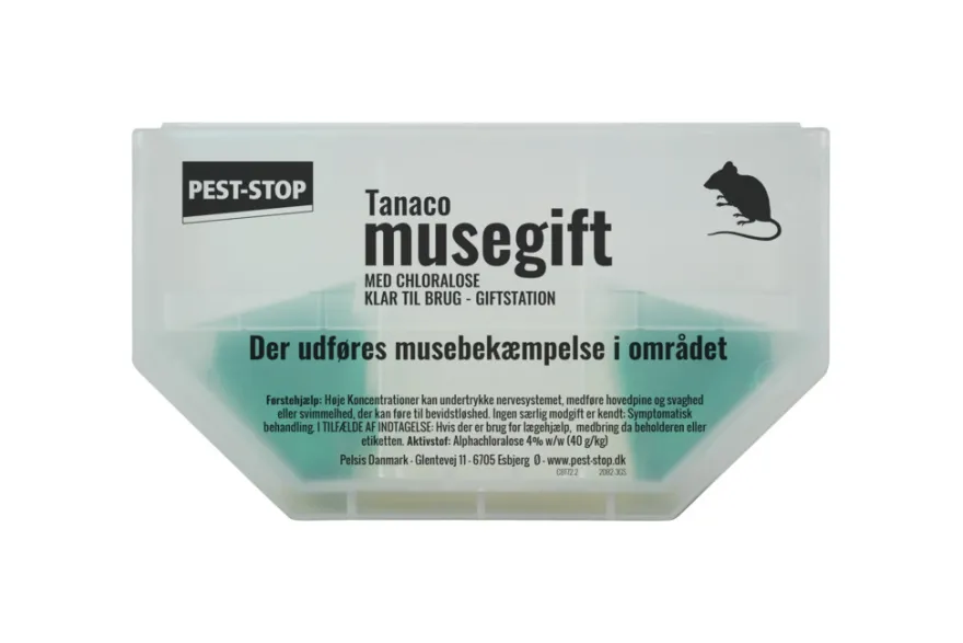 Tanaco musegift 2 stk. - Pest-Stop