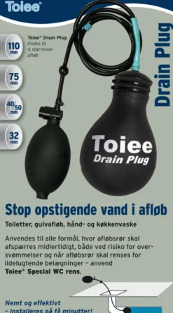 Toiee Drain Plug 40-50 mm