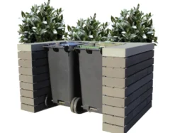 Topplade Nordic Wall grå 60 x 30 x 10 cm