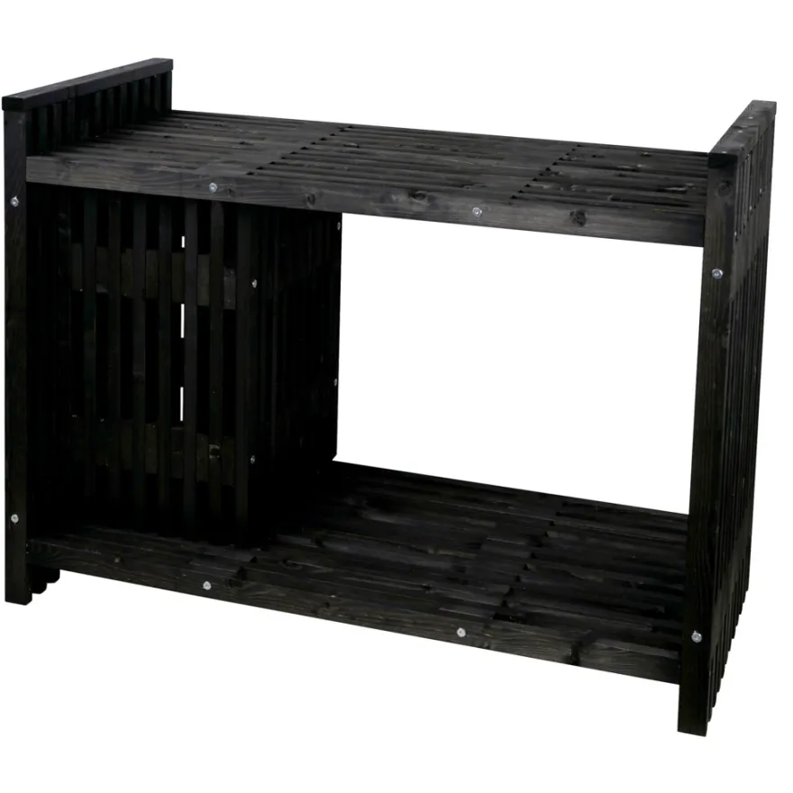 Tralle grillbord sort 123 x 57,5 x 93 cm