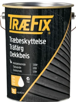 TræFix® træbeskyttelse heldækkende grøn umbra 5 l