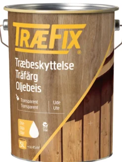 TræFix® træbeskyttelse transparent grøn umbra 5 liter