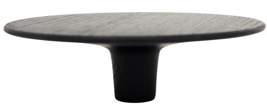 Træknop Ø155 mm sort