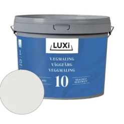 Vægmaling 10 modehvid 9 liter - LUXI®