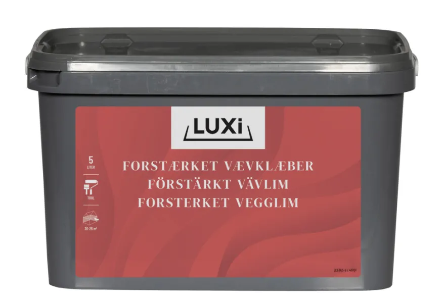 Vævklæber forstærket 5 liter - LUXI®